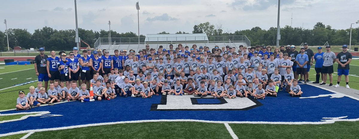 2023 K-8 Pirate 🏈 Prep Camp
3 Days of GREAT ATTITUDE and EFFORT
196 Snow Cones EARNED. 

THANK YOU, to all that participated. GO PIRATES #BEGREAT