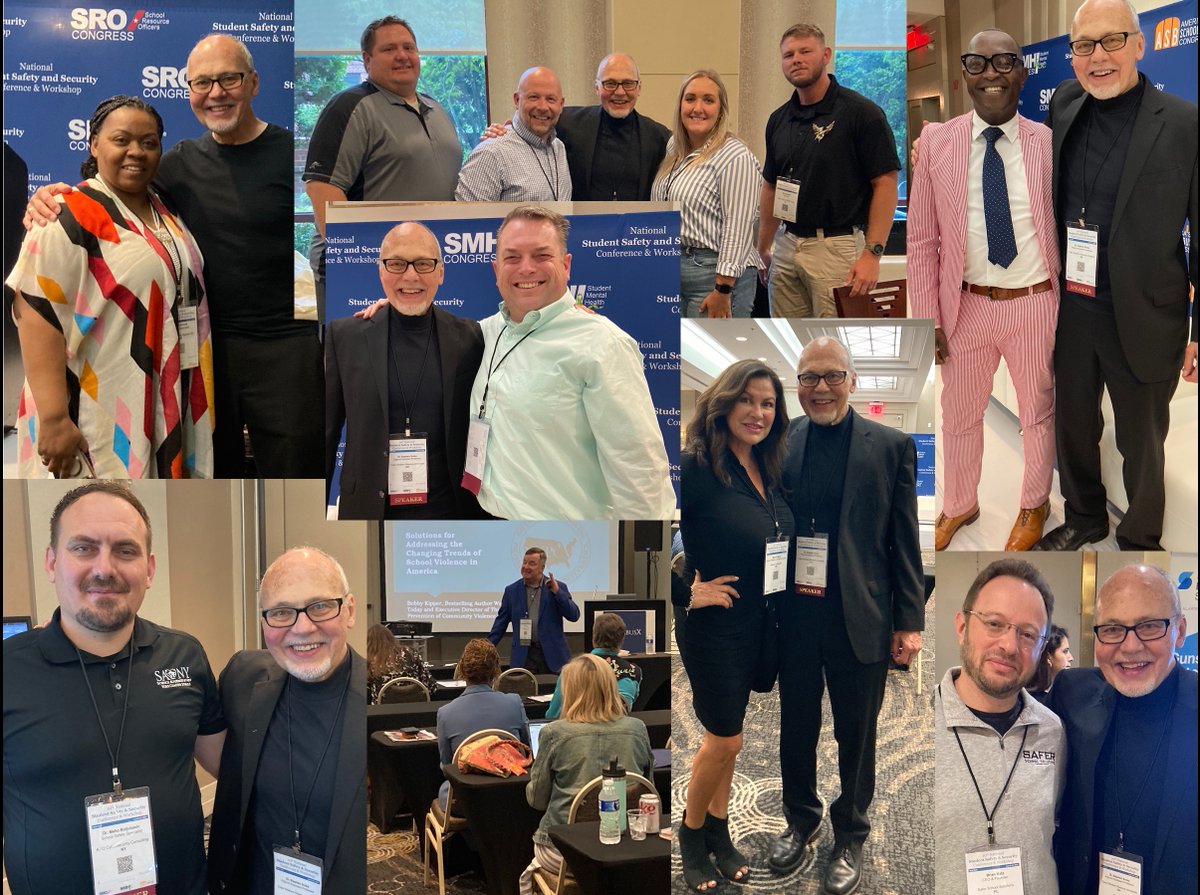 School safety is about heartware and hardware. National Student Safety and Security Conference in New York City. School resource officers, mental health professionals and student transporters gathered together to help make schools and communities safer. #NSSSC2023 @SyllabusX2023