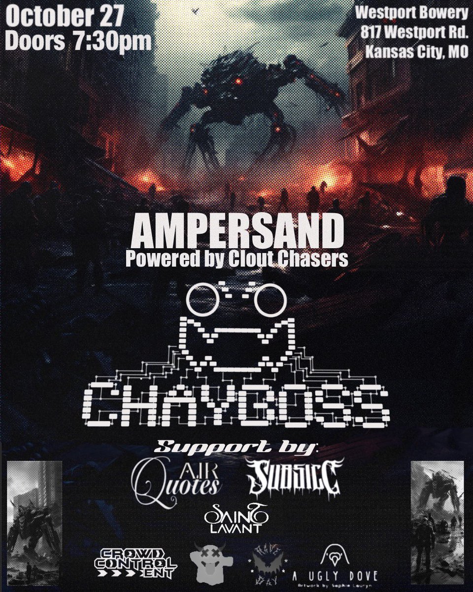 airquotesdnb's tweet photo. Cool show in October ft. a flyer I made lol 
@Chayboss https://t.co/JWdPLITndl