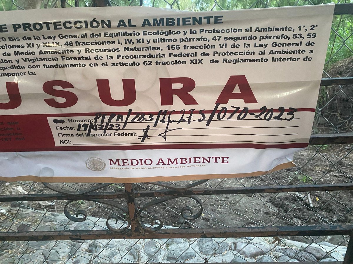 troldans's tweet photo. Mucho trabajo, mucha insistencia y si autoridades concluyen su trabajo de acuerdo a la Ley 
Está próximo a estipular que el area de los  manantiales ¡está dentro de zona Federal! 
@PROFEPA_Mx @conagua_mx 
Ya se estará presentando el documento que lo acredite https://t.co/fgjfQdIQpo