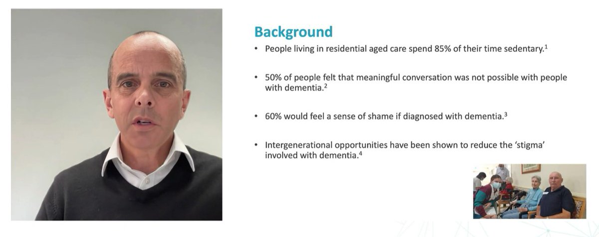 Prof <a href="/StephenIsbel/">Stephen Isbel</a> presented at the <a href="/ACTHealth/">ACT Health</a> CHARM conference today on an intergenerational pilot study where high school students co-created virtual cycling experiences for people living in residential aged care <a href="/UniCanberra/">University of Canberra</a> <a href="/NathanMDCunha/">Nathan M D'Cunha</a> <a href="/KellettDr/">Dr Jane Kellett</a> <a href="/angiefearon/">angie fearon</a> @JaneFrostUC