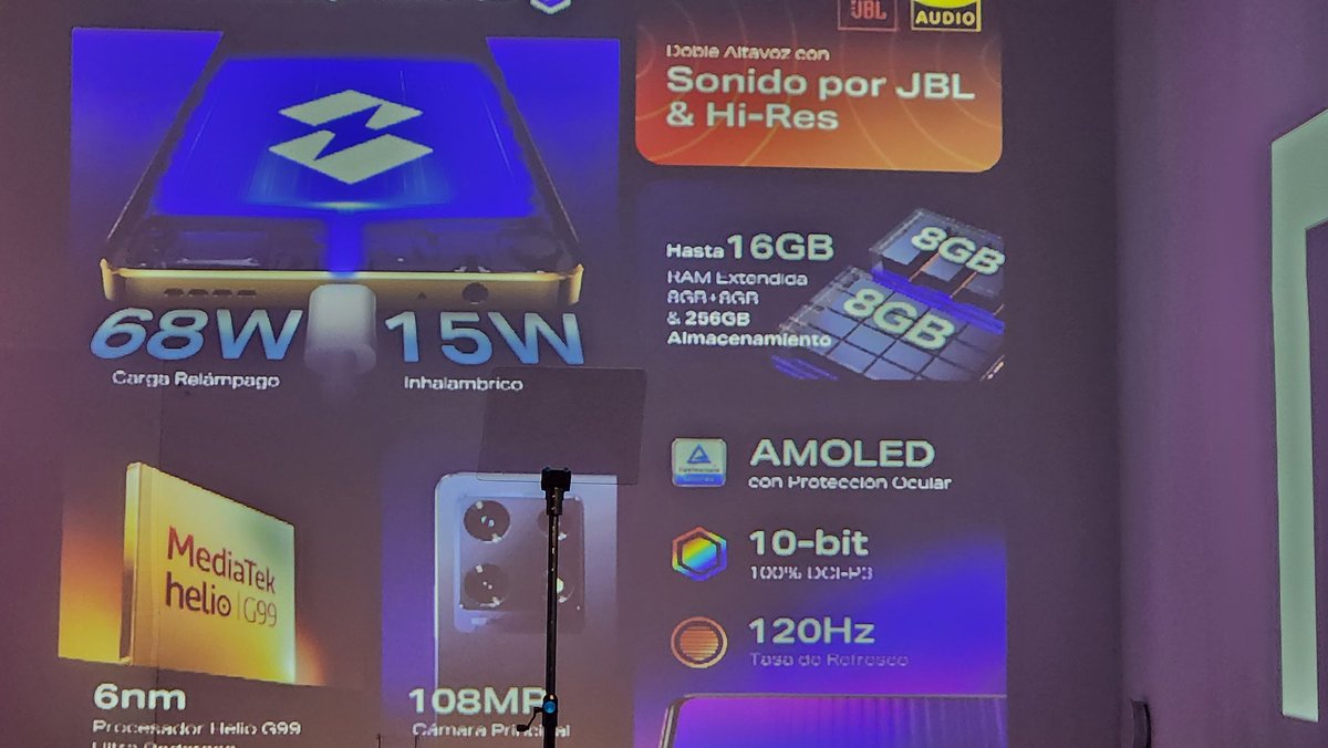 Aura_Hdz's tweet image. La marca también presentó el Note 30 Pro.

Este modelo tendrá un precio desde 6,499 pesos.

#NOTE30Pro