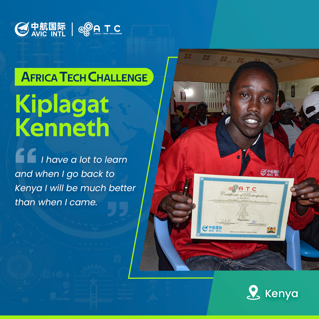 _AVICINTL's tweet photo. #OnlyYou #ATCtalks
Kiplagat Kenneth from #Kenya participated in the 3rd Season of ATC in 2016. Currently, he is studying at Zhejiang Institute of Mechanical and Electrical Engineering. Kiplagat send his heartfelt message to the 8th Season of ATC! Let's find out what he has said. https://t.co/1Vf42lYG6g