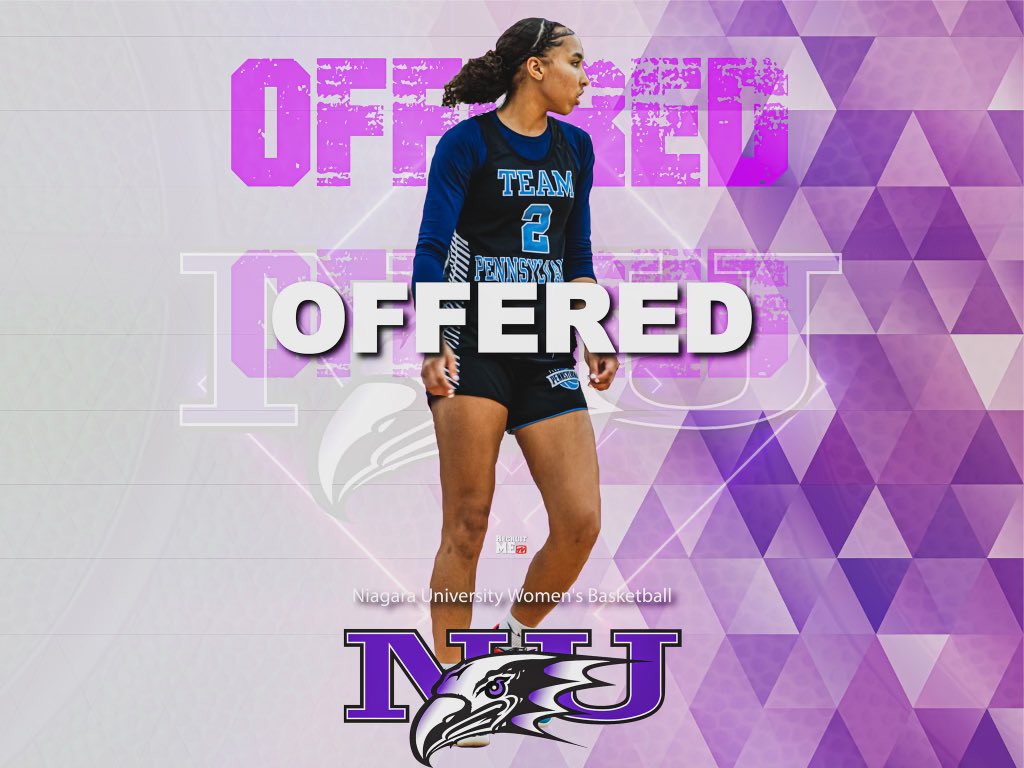 Jayla Koser (@jayla_koser) on Twitter photo After an amazing conversation with <a href="/CoachJada/">Jada T. Pierce</a> I am excited and blessed to announce that I received a D1 offer from Niagara University. Thank you coach and staff! GO PURPLE EAGLES! <a href="/NiagaraWBB/">Niagara Women's Basketball</a> <a href="/TEAMPAHOOPS/">TEAM PENNSYLVANIA</a> <a href="/KPannell71/">“KP”</a> <a href="/majorprepllc/">Bryan Majors</a> <a href="/CoreyD2For1/">Corey Dickerson</a> <a href="/mtown_gbb/">Middletown Girls Basketball</a> <a href="/recruitme_tv/">@recruitme_tv</a> After an amazing conversation with <a href="/CoachJada/">Jada T. Pierce</a> I am excited and blessed to announce that I received a D1 offer from Niagara University. Thank you coach and staff! GO PURPLE EAGLES! <a href="/NiagaraWBB/">Niagara Women's Basketball</a> <a href="/TEAMPAHOOPS/">TEAM PENNSYLVANIA</a> <a href="/KPannell71/">“KP”</a> <a href="/majorprepllc/">Bryan Majors</a> <a href="/CoreyD2For1/">Corey Dickerson</a> <a href="/mtown_gbb/">Middletown Girls Basketball</a> <a href="/recruitme_tv/">@recruitme_tv</a>