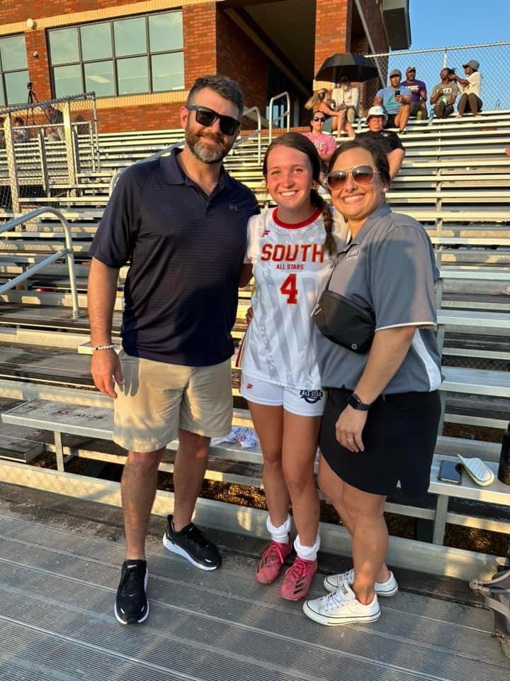 Congratulations to Kenlie Morgan, she represented the Hurricanes in the North vs South soccer All-star game today! We are so proud of Kenlie for the way she preformed on the field and how she represents our school! <a href="/coach_hudd33/">Adam Huddleston</a> <a href="/CoachBillDonald/">Bill Donald</a> <a href="/BartSessions/">Bart Sessions</a> <a href="/dsprinkmcpss/">David Sprinkle</a>