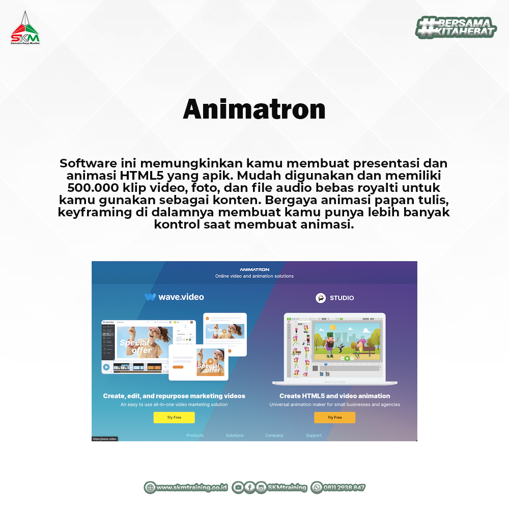 skmtraining_'s tweet image. #moovly #renderforest #powtoon #vyond #animaker #wideo #motionden #animatron