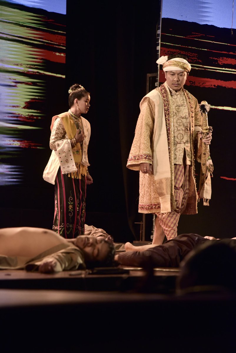 ChownaMeinBJP's tweet photo. Delighted to see the hidden history of Arunachal Pradesh being unfolded amidst the audiences of national capital through the theatre festival of Arunachal - ‘Arunachal Rang Mahotsav’ at Kamani Auditorium in Delhi.

Witnessed the spectacular performance of our own Arunachal tribal artists showcasing the first uprising of North East tribal people against the Colonial rule led by the Tai Khamti Chief, Chowpha-Plang-Lu which is popularly known as the ‘Anglo British War of 1839’.

Enjoyed the play along with Hon’ble Speaker, Shri P D Sona ji, Hon’ble MP(Lok Sabha), Shri Tapir Gao ji, HMLAs Shri Ninong Ering ji, Shri Ojing Tasing ji, Shri Gokar Basar ji and among others yesterday evening.

Kudos to Director - Shri Riken Ngomle, Asst Professor of #NSD New Delhi, Playwright - Shri Himanshu Joshi, Research Scholar, Shri Nepha Wangsa and all those involved both on & off the screen.