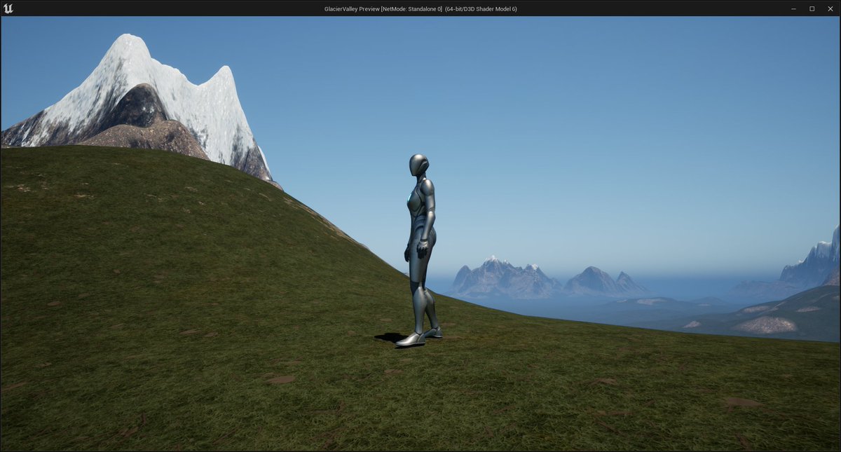 KdeanGames's tweet image. Some more landscape work, working with material layers.
#madewithunrealengine #UE5 #solodev