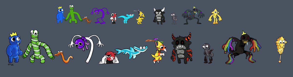 all credit goes to @Ayliminum !!! FAN #gametoons #RainbowFriends