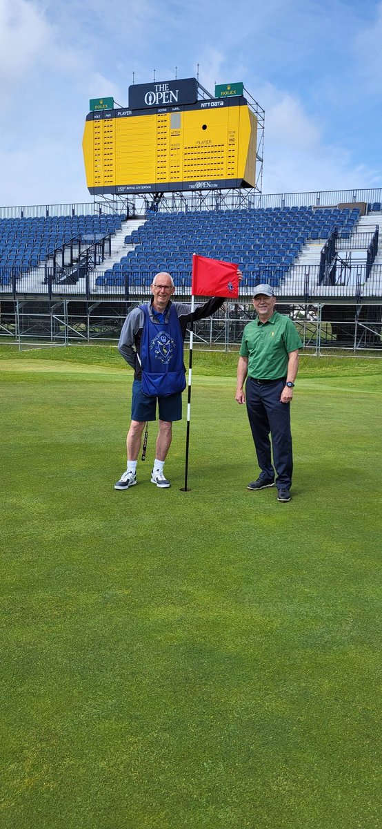 chipstacy's tweet image. Looking forward to watching @TheOpen at @RLGCHoylake. I was fortunate to play a round in May whilst visiting Liverpool. It was a memory I will never forget. The staff treated me and my wife like family. A gap wedge in the rental clubs would've secured par on 17. Next time!!