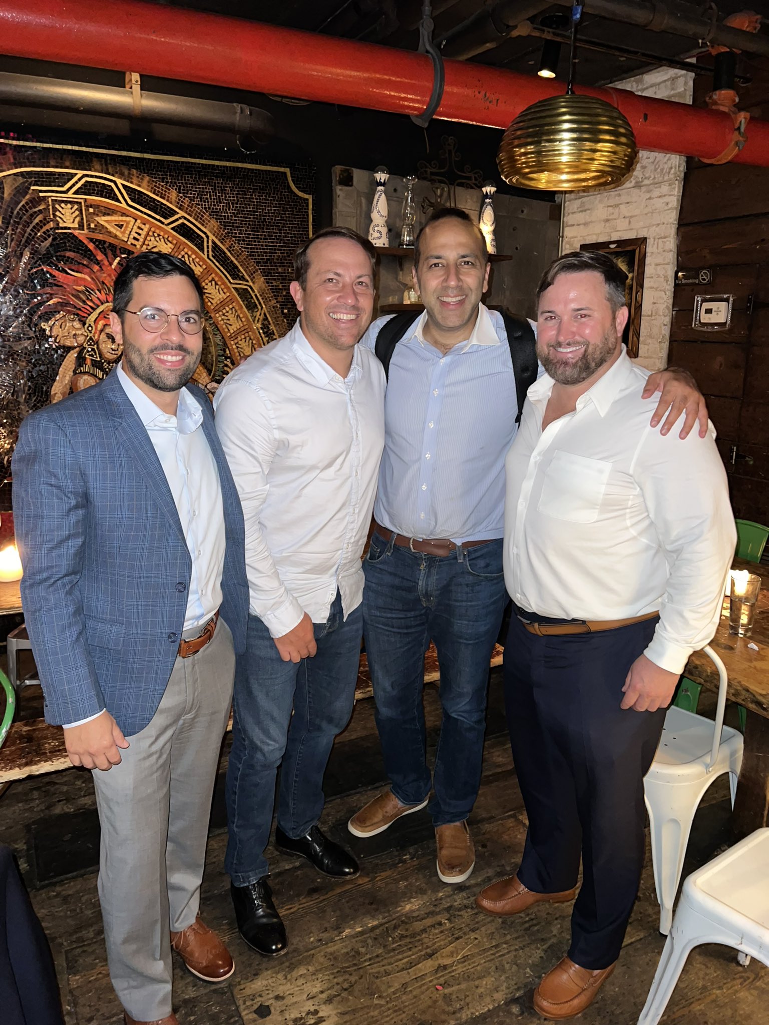 Ram Ahluwalia, higher for longer crypto CFA on Twitter "Great dinner