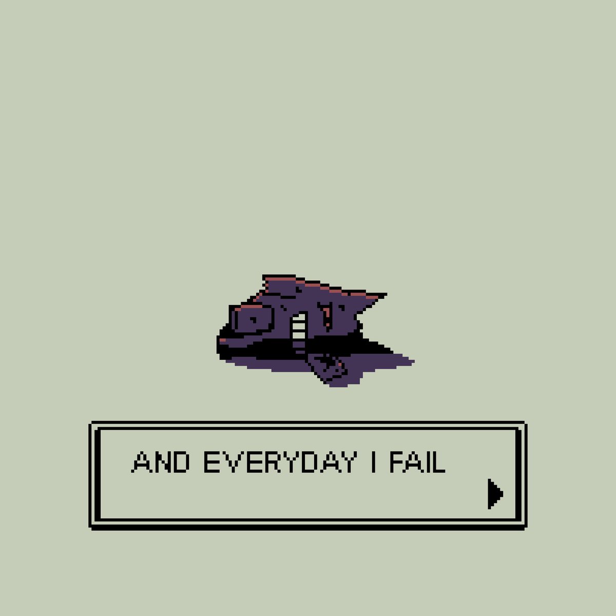 sleepyghostmp3's tweet photo. Everyday 

#pokemon #gengar #pixelart 
#inspiration #motivation https://t.co/PRRiEhSeaX