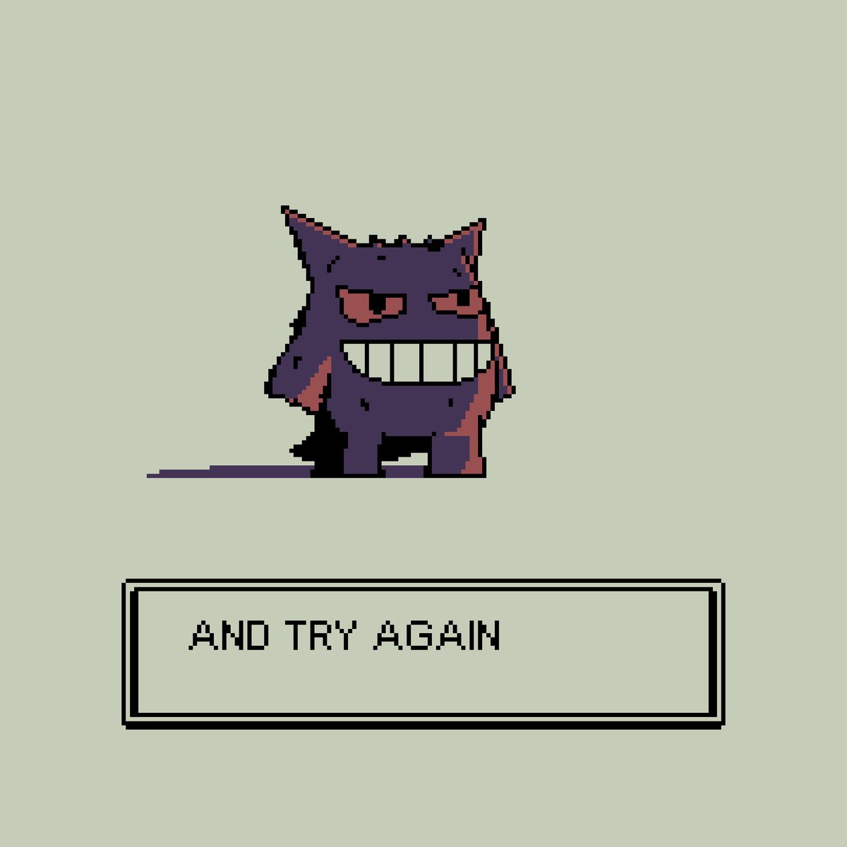 Everyday 

#pokemon #gengar #pixelart 
#inspiration #motivation