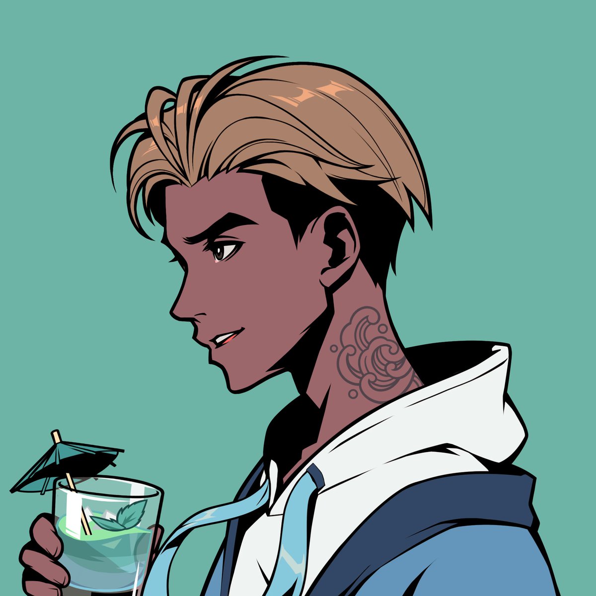 Elemental Cocktail Club ready and at your service <a href="/Azuki/">Azuki</a> #AzukiElementals #Azuki