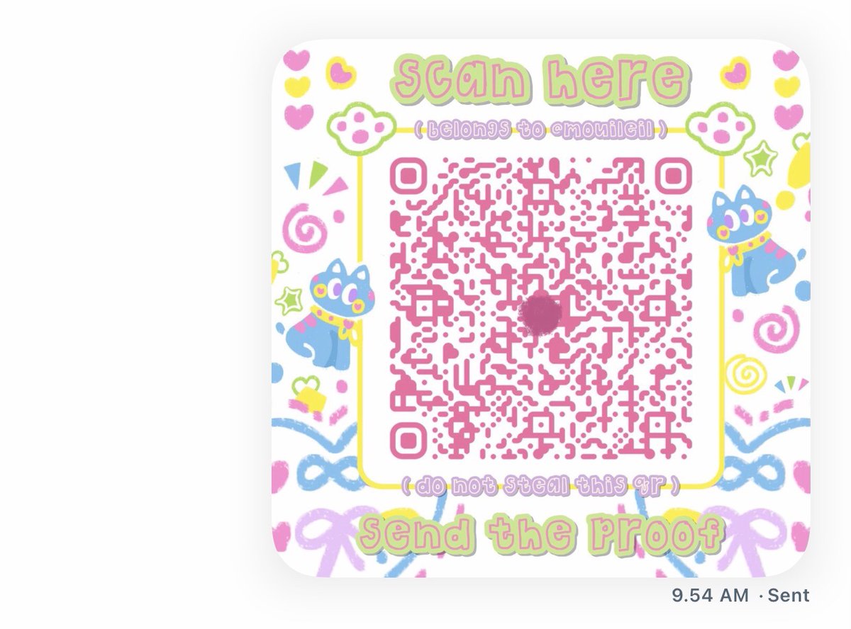 YAKIN KH DIK gk mau punya qr selucu segemas n seimut n secolorful ini bwat km kirim ke custmu,,,?? klo mw cpet klik keranjang kuning dbawah ini ok!!!! 😋😋🫰🏻🫰🏻💌💌📬📬🐱🐱💥💥