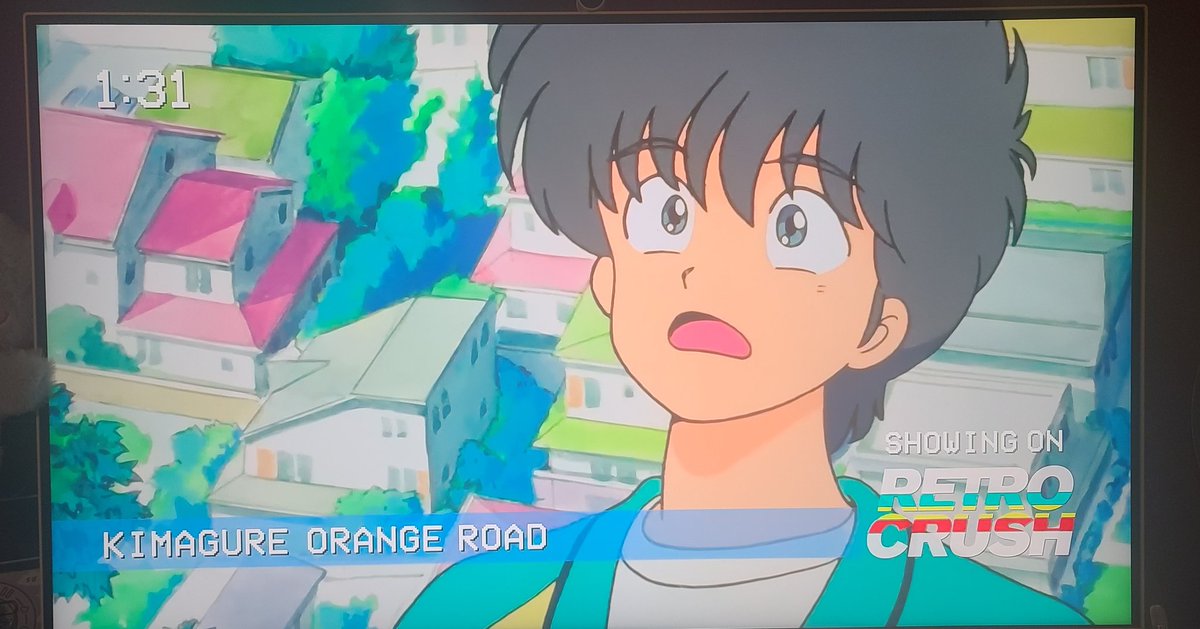 I just found out Samsung TV has a retro anime channel! https://t.co/VcryImRGEr