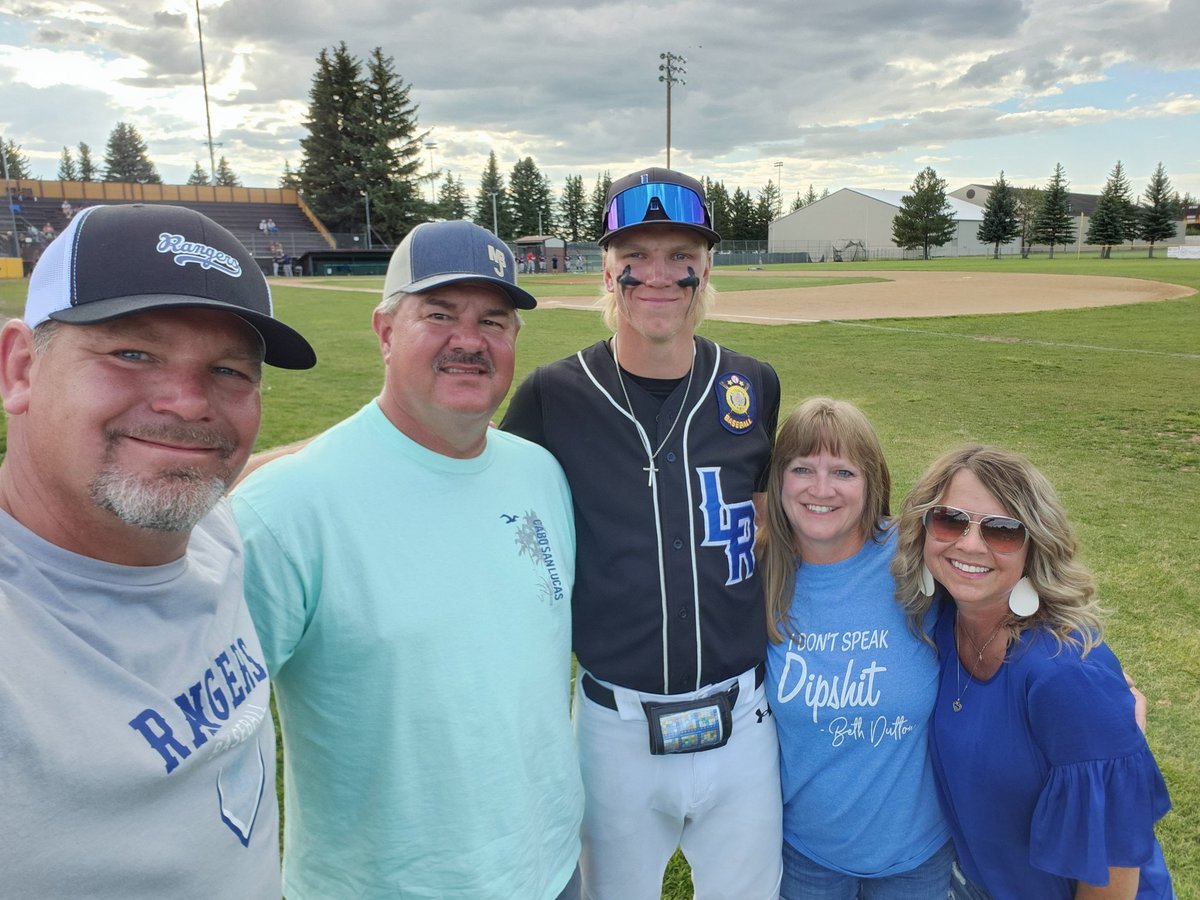 Branch9497's tweet photo. So darn proud of this guy!  Last home games and @MasonBranch4 played lights out.  Got the game ball, pitched amazing,  and knocked in crucial runs to sweep the #3 team in the state.  #bittersweet #4 https://t.co/7lY9QXoyOA