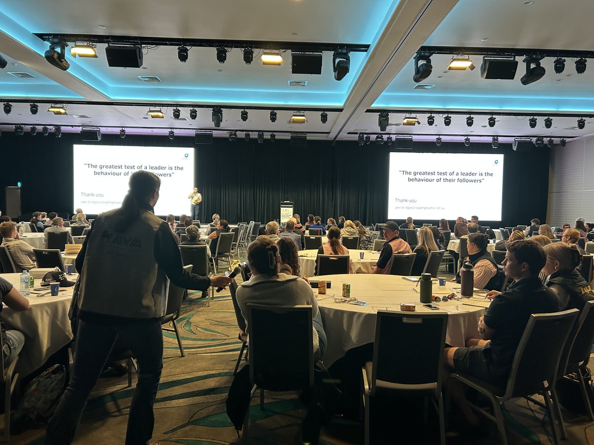 Leading Teams (@leadingteams) on Twitter photo 'The greatest test of a leader is the behaviour of their followers'
Closing quote at the <a href="/AustVetAssoc/">Australian Veterinary Association</a> Bain Fallon Conference today
<a href="/jake_bridges3/">Jake Bridges</a> 'The greatest test of a leader is the behaviour of their followers'
Closing quote at the <a href="/AustVetAssoc/">Australian Veterinary Association</a> Bain Fallon Conference today
<a href="/jake_bridges3/">Jake Bridges</a>
