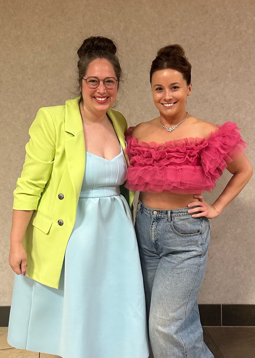 CaitlinVanasse's tweet photo. Has so much fun at the Barbie Blowout Party with my BFF. Laughed, cried, discovered exactly what kind of summer popcorn flick Greta Gerwig would make and saw so many amazing outfits and so much pink!

All you'll hear from me before this weekend is:
Ken says #HorseBoysExist https://t.co/6uGgdqrjmj