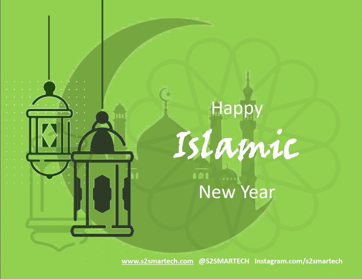S2SMARTECH's tweet image. It’s the Islamic New Year. Today marks the first day of 1445 Hijri.

#IslamicNewYear #IslamicNewYear2023