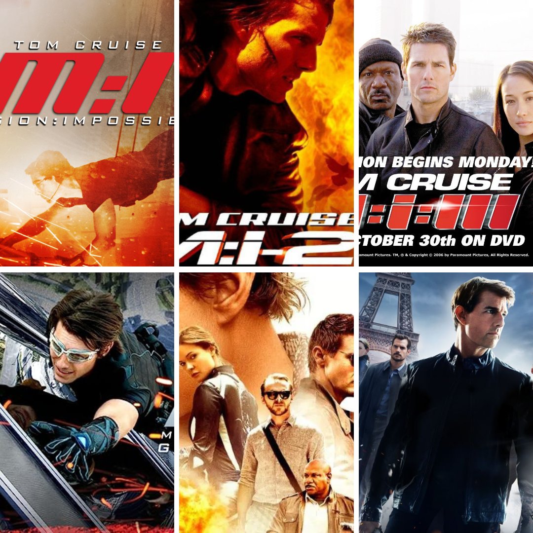 Haciendo la maratón de Misión Imposible, a la espera de la séptima entrega. Gracias a HBO #MaratónDePelículas