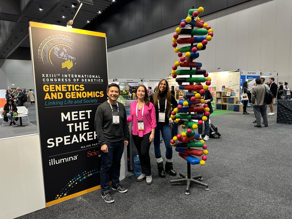 Sandra Álvarez (@sabifo4) on Twitter photo We are all looking forward to our Molecular Evolution symposium <a href="/Genetics2023/">International Congress of Genetics 2023</a> ! 🧬 If you are attending the #ICG2023 conference, please join us tomorrow at 13.30h (room 203). See you then! 🤗
<a href="/DrSimonHo/">Simon Ho</a> <a href="/arciladk/">Dahiana Arcila</a> We are all looking forward to our Molecular Evolution symposium <a href="/Genetics2023/">International Congress of Genetics 2023</a> ! 🧬 If you are attending the #ICG2023 conference, please join us tomorrow at 13.30h (room 203). See you then! 🤗
<a href="/DrSimonHo/">Simon Ho</a> <a href="/arciladk/">Dahiana Arcila</a>