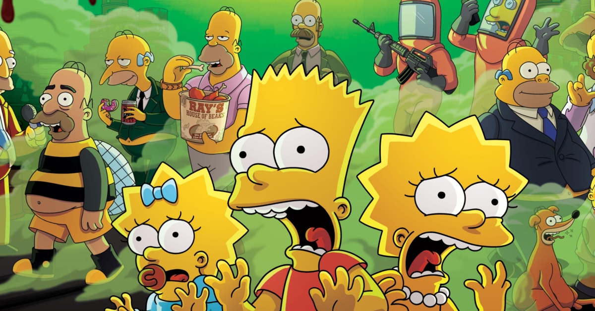 The Simpsons Treehouse of Horror does a brilliant spoof of the Death Note  anime