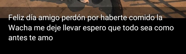 feliz día amigo
