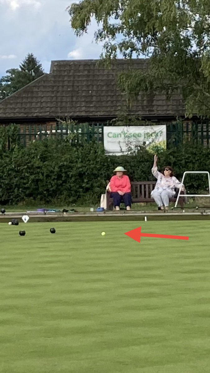 Continuing the ‘well that’s not meant to be there’ series, this time it’s a tennis ball.