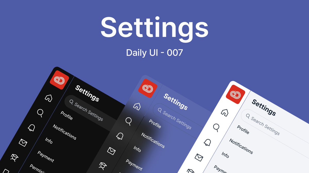 clarance_farley's tweet photo. Presenting my submission for the Settings UI design challenge. π #DailyUI #005 #SettingsUI https://t.co/a3HCMRWga4