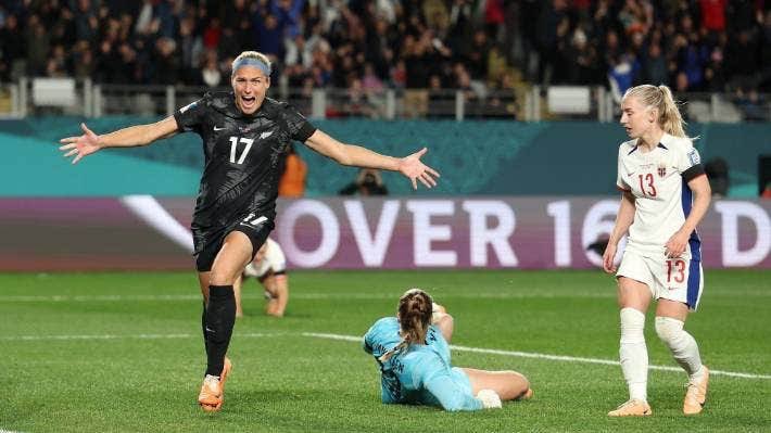 What an absolute cracker start to the Women’s FIFA World Cup. We’ve never won a game in the WC and against all odds we did it. Awesome being the hearty NZ underdogs. Incredible @nz_football! It. Is. On. 

#FIFAWomensWorldCup2023 #NZvNor