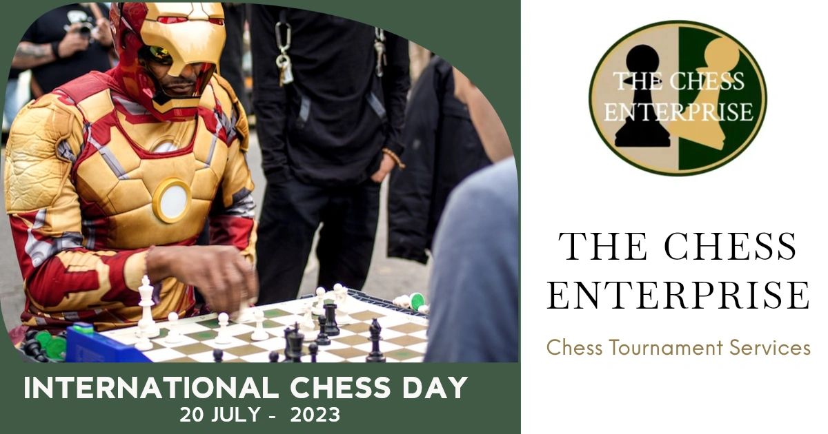 ChessEnterprise's tweet image. ♔♕♖♗♘♙ INTERNATIONAL CHESS DAY ♟♞♝♜♛♚  

Wishing our players, friends and supporters a happy INTERNATIONAL CHESS DAY from The Chess Enterprise team.

For more information on our upcoming US Chess rated one day tournaments, visit:  TheChessEnterprise.com