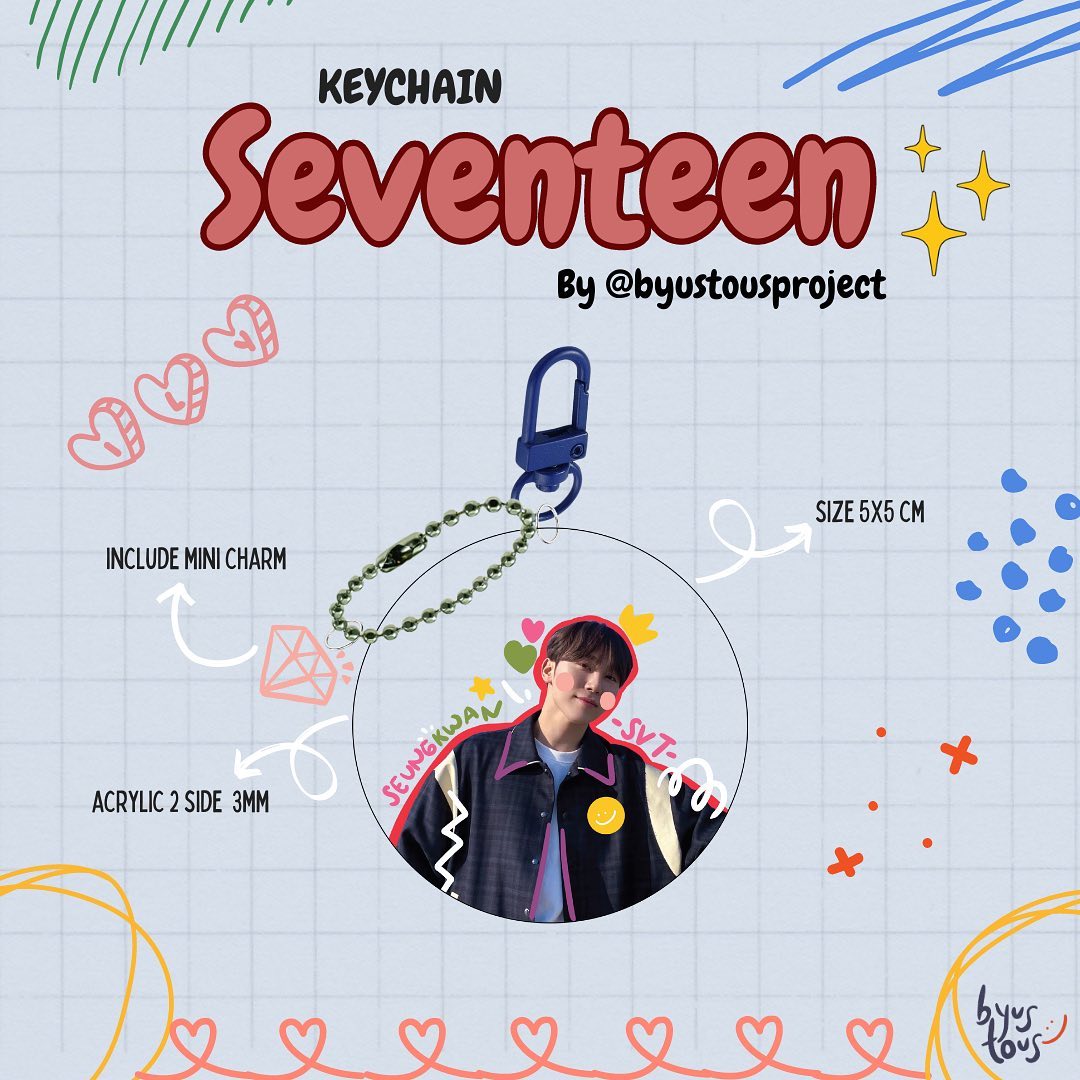 byustousproject's tweet photo. Keychain Seventeen 💎
originally from byustous!

✨ OPEN PRE-ORDER on 19-23 of July 2023 ✨

Pre-order available via 🍊
https://t.co/xqsgwo7EbR 

💰IDR 35K
📍Jogja

For more info please DM 💖

#SEVENTEEN #SVT #svtcarat #carat #KPOP #fankit #fanart #kpopfanmade #kpopgoods #fanmade https://t.co/mx5uHIUf1E
