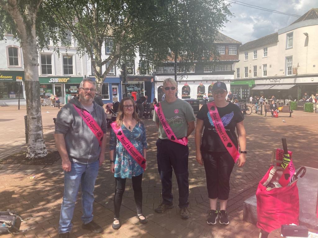 UCUNorthern's tweet image. Our members at Cumbria University are out on strike today. Here they are yesterday, with support shown throughout the day ✊ #UCUrising 

Photos: @UOCUCU