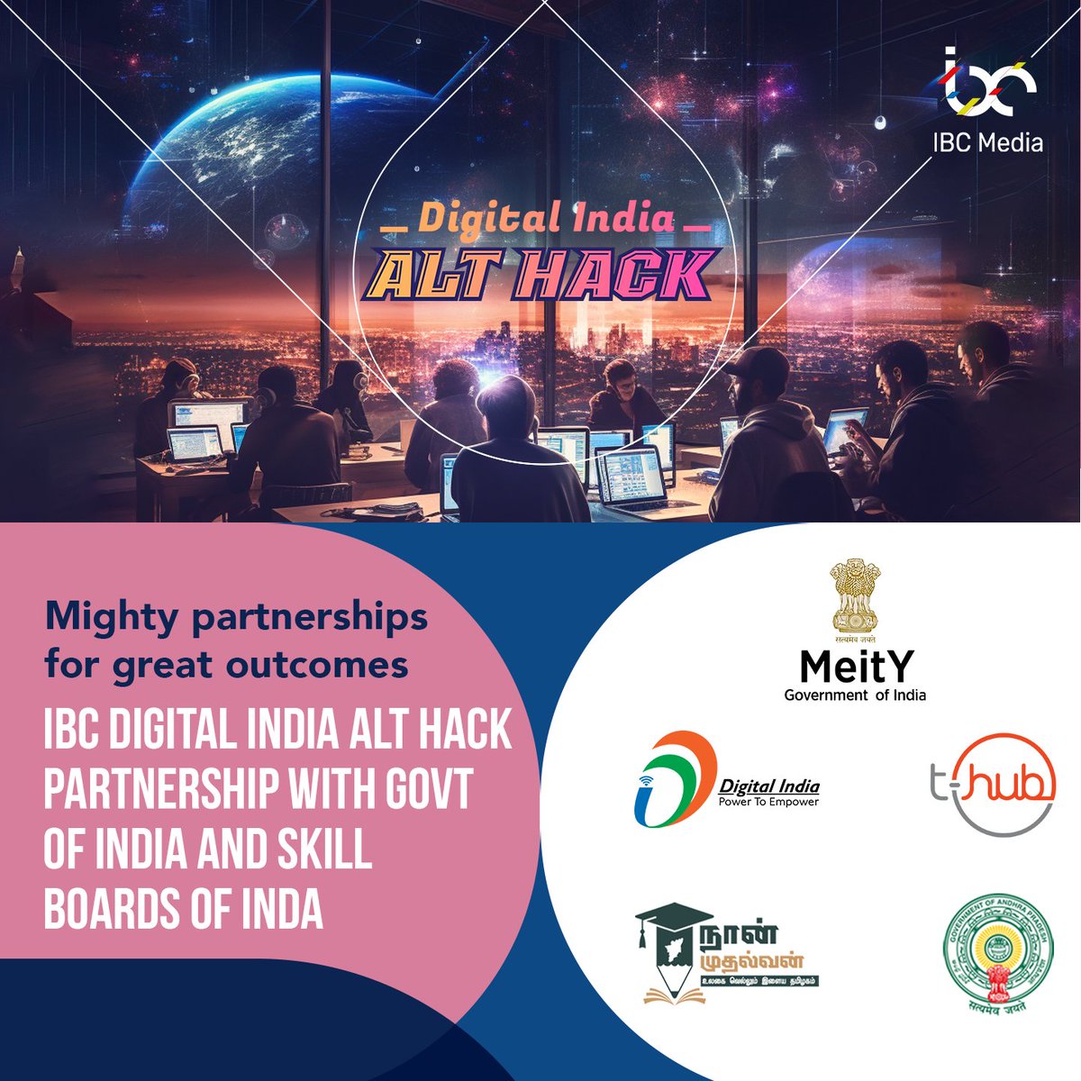 IBCMedia_'s tweet photo. 🌐 Want to level up your tech skills?

🚀 Don't miss this 8-day bootcamp for engineering students!

💼 Partnered with @GoI_MeitY &amp; @_DigitalIndia, 

you'll learn Blockchain|Web3, attend deep-dive sessions, and access grants for your projects! https://t.co/Cm1xmmmuLO