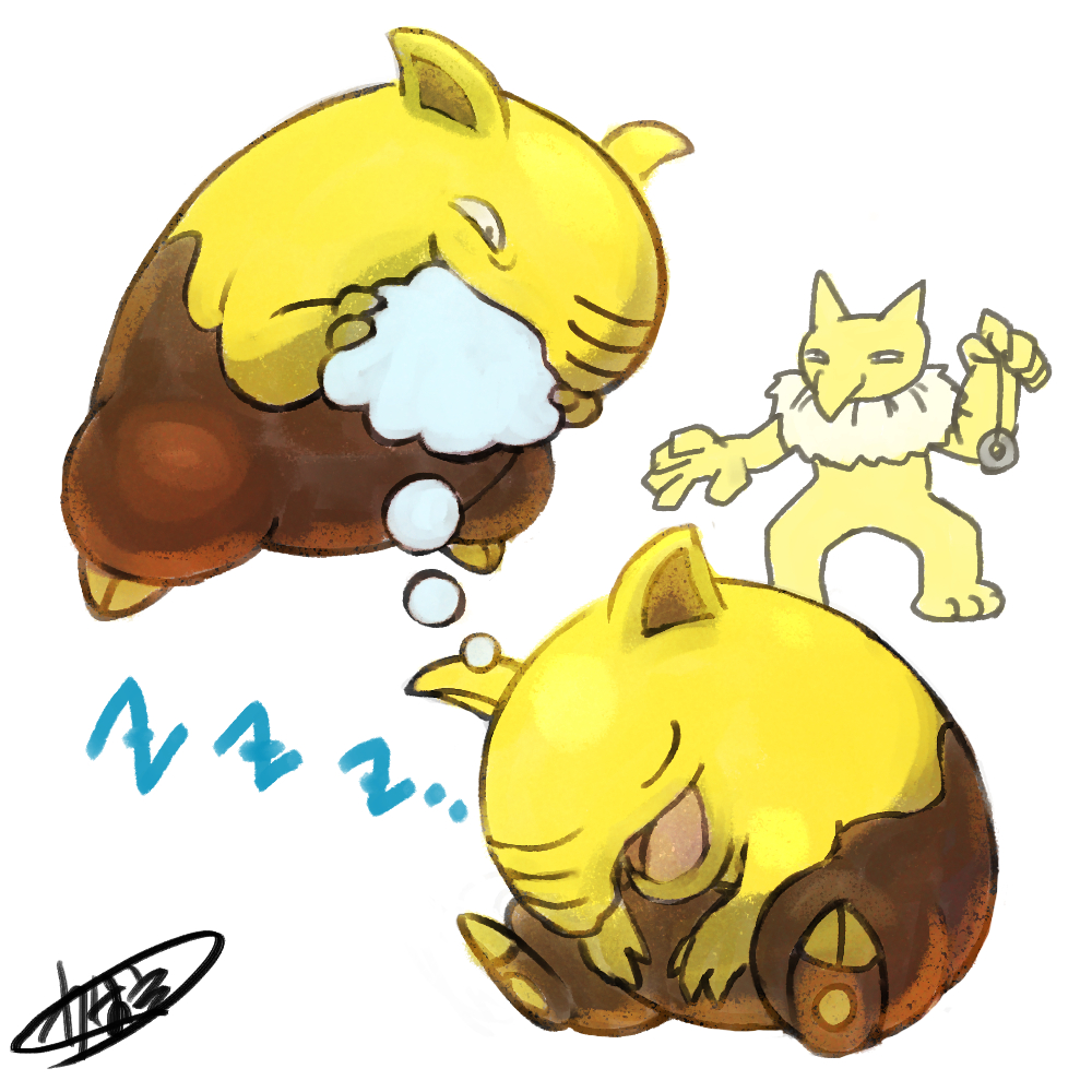 ポケモン「ポケモンスリープ」|かおす@お仕事募集中のイラスト