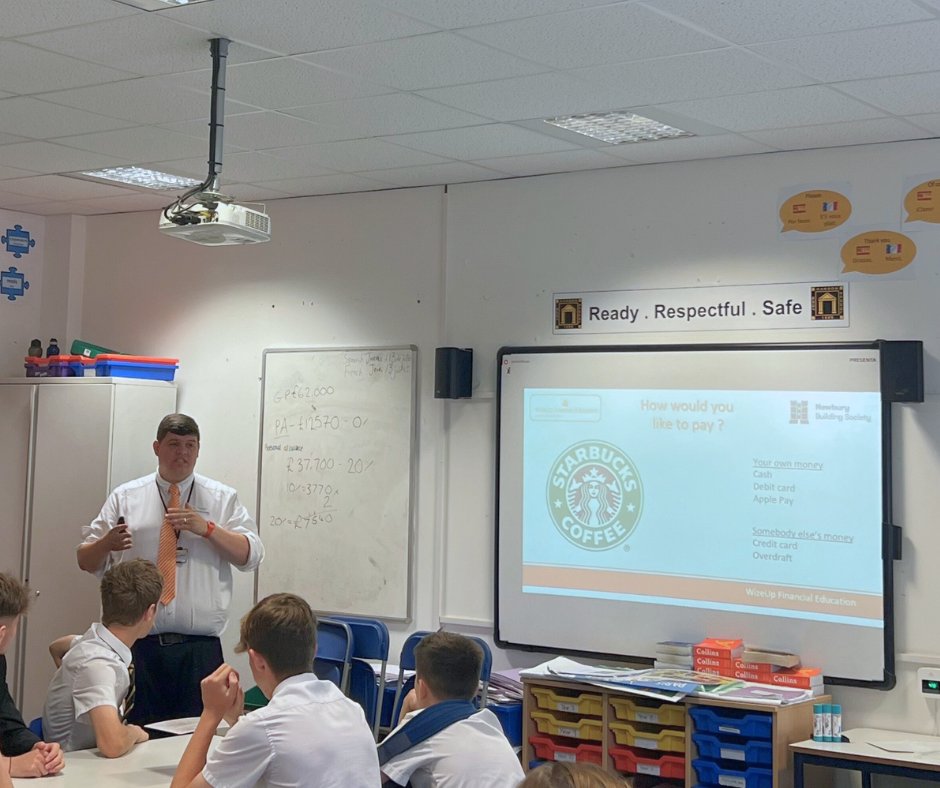 Last week we visited John Hanson Secondary School in #Andover, with <a href="/Wizeupme/">WizeUp Financial Eduction</a> to deliver #FinancialEducation workshops to year 9 pupils as part of their PSHE day. Thanks to Lee for the great work you are doing, and to John Hanson School for a great day!😊