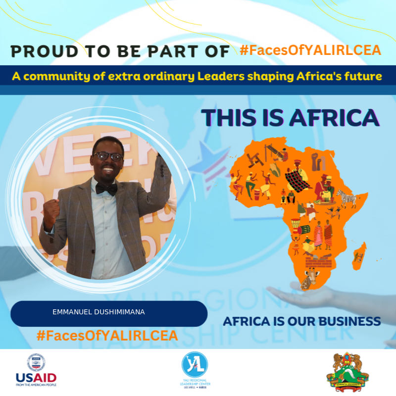 Africa is our business
<a href="/YALIRLCAlumniRW/">YALI Rwanda Chapter</a> 
#FacesOfYALIRLCEA