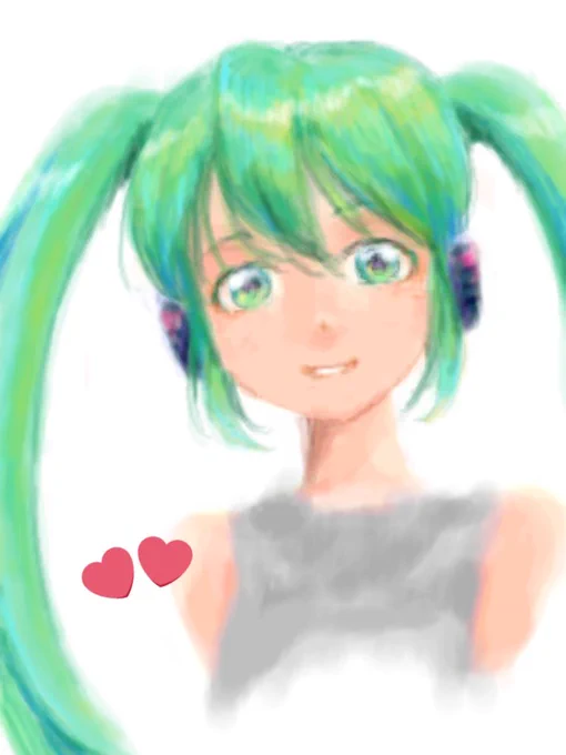 めちゃめちゃ描きかけ(時間切れ)