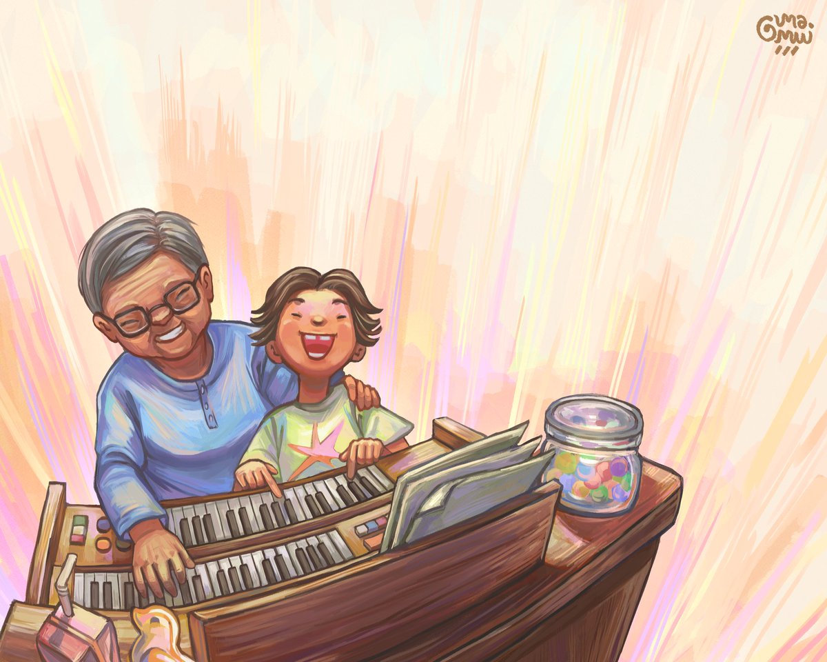 Warm Melodies 🎹🎼

#childrensbookillustration #kidslitart #artidn #ArtistOnTwitter