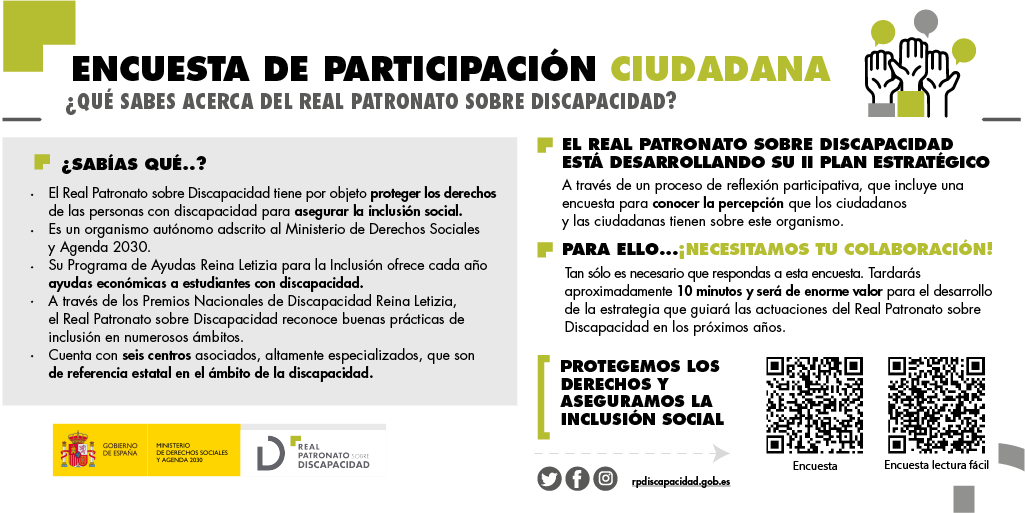 Real Patronato sobre Discapacidad y D. G. tweet media