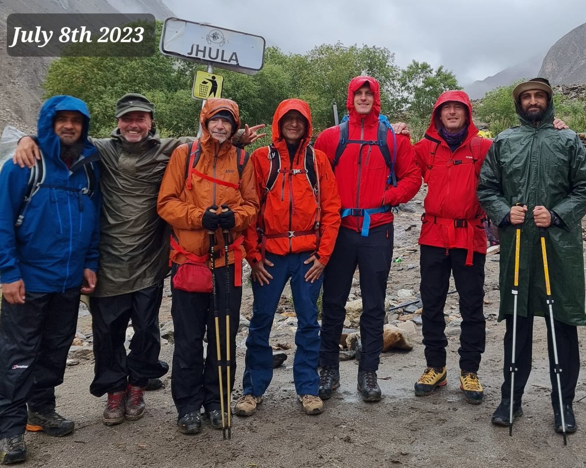 basitrono1's tweet photo. 13 days Trekking into the wilderness of Karakorum range  while camping on Baltoro glacier , K-2 , K-7 and Concordia with these bunch of amazing trekkers is a unique and unforgettable experience for me.During our trek we formed a special bond over the shared challenges of the trek https://t.co/ZlKZkx91O6