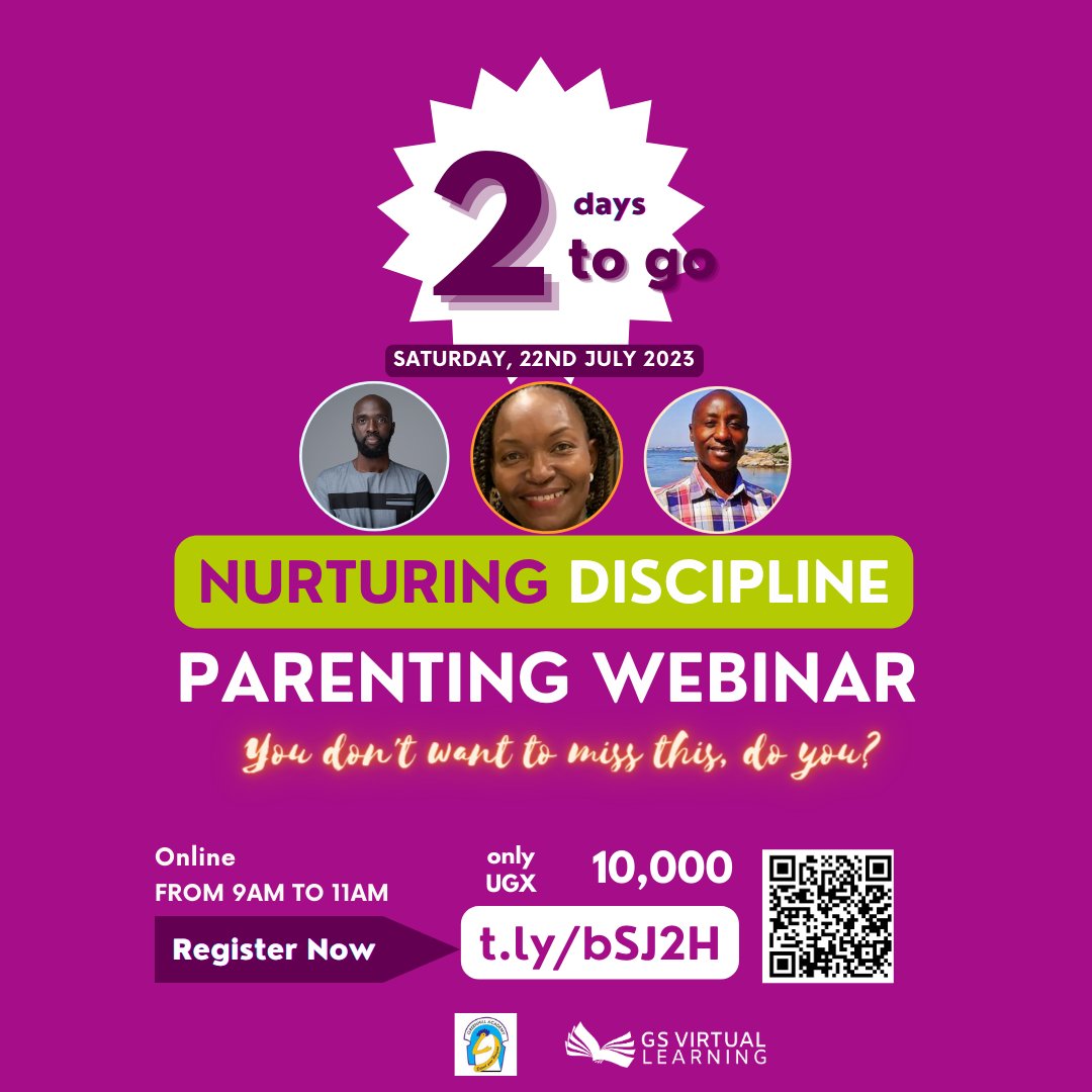 GSVLearning's tweet photo. Only 2 days to the Online Parenting Webinar on Discipline in the 21st Century! We can't wait to hear your thoughts on this thought-provoking discussion. Secure your spot Right away by following the link https://t.co/Y7mWJu78yj. Hope to e-meet you on Saturday! https://t.co/3D7SXGBz5d