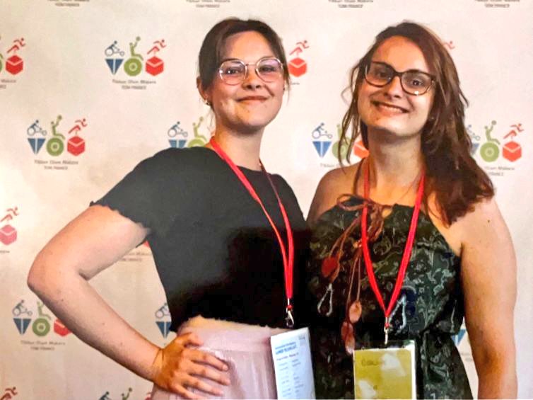 Our #PhDStudents Lea and <a href="/MaraCoduri/">Mara Coduri</a> had the opportunity to attend the #hackhaton organized by
#TOMFrance in Paris. Its mission is to create a framework for designing #innovative #prototypes that meet the challenges of people with #disabilities.
tomfrance.fr