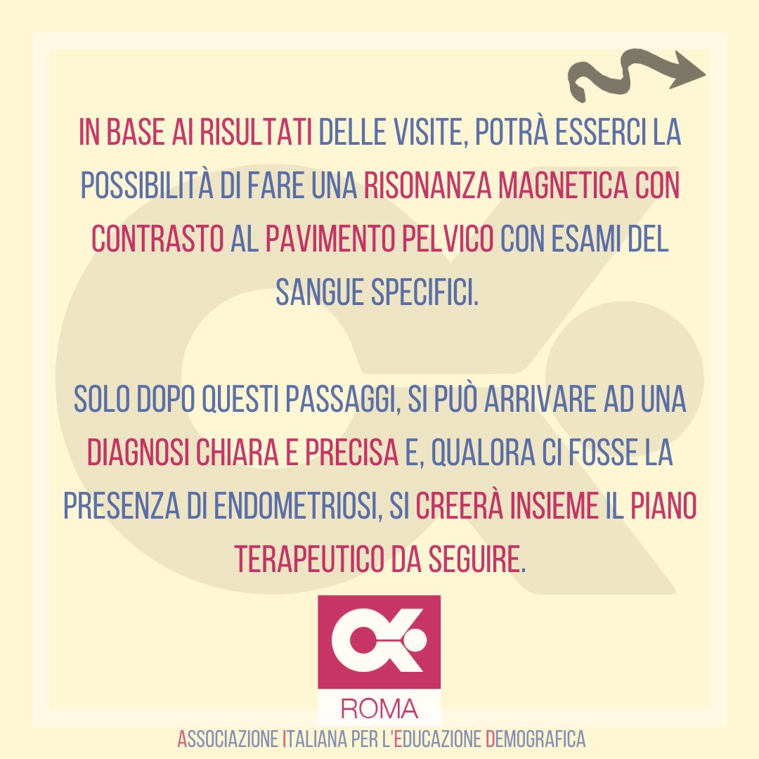 aiedroma's tweet photo. (2/2) 📝 Come si può arrivare ad una diagnosi di endometriosi? Scopriamolo con @FlaviaCapo in queste slide👇🏼 https://t.co/E0lqY6dynU