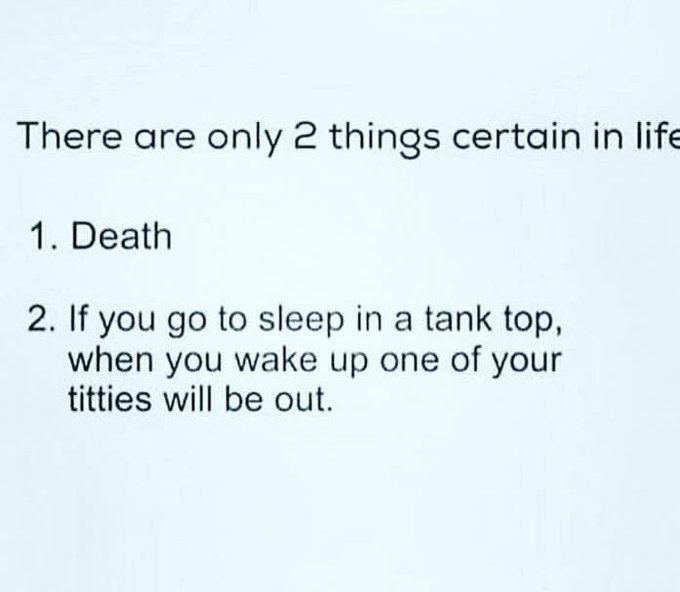 That's why I prefer sleeping naked 😈 https://t.co/IJmH2ZepXQ<a href="/tag/mydotclub"class="tags"><span>#mydotclub</span></a>