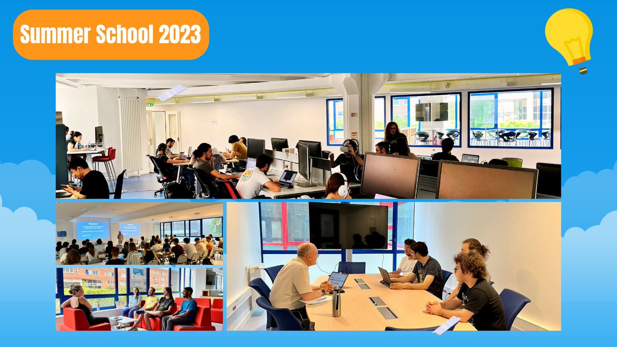 [SUMMER SCHOOL 💡]

Plus que deux semaines avant la fin de notre programme entrepreneurial 🗓️

Les 40 étudiant.e.s de <a href="/ENSIIE/">ensIIE</a> @imt_bs et <a href="/TelecomSudParis/">Télécom SudParis</a> ont poursuivi le développement de leurs projets lors d'une semaine banalisée dans les locaux du C-19 📌

Retour en images 📷⬇️