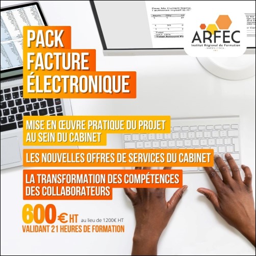 ARFECFormation's tweet photo. 📢 PACK « FACTURE ELECTRONIQUE » DE L’ARFEC

Pour bénéficier de ce tarif, merci de nous contacter à l'adresse arfec@oecpaca.org

Contact :
📞 04 91 29 01 81  /  06 07 38 12 48
📧 arfec@oecpaca.org https://t.co/pNdc2mR7c0
