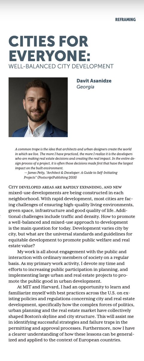 My professional and personal reflection on MIT/Harvard experience for the SPURS newsletter by MIT DUSP. #MIT #DUSP #SPURS #HarvardGSD #urbandevelopment  #realestatedevelopment