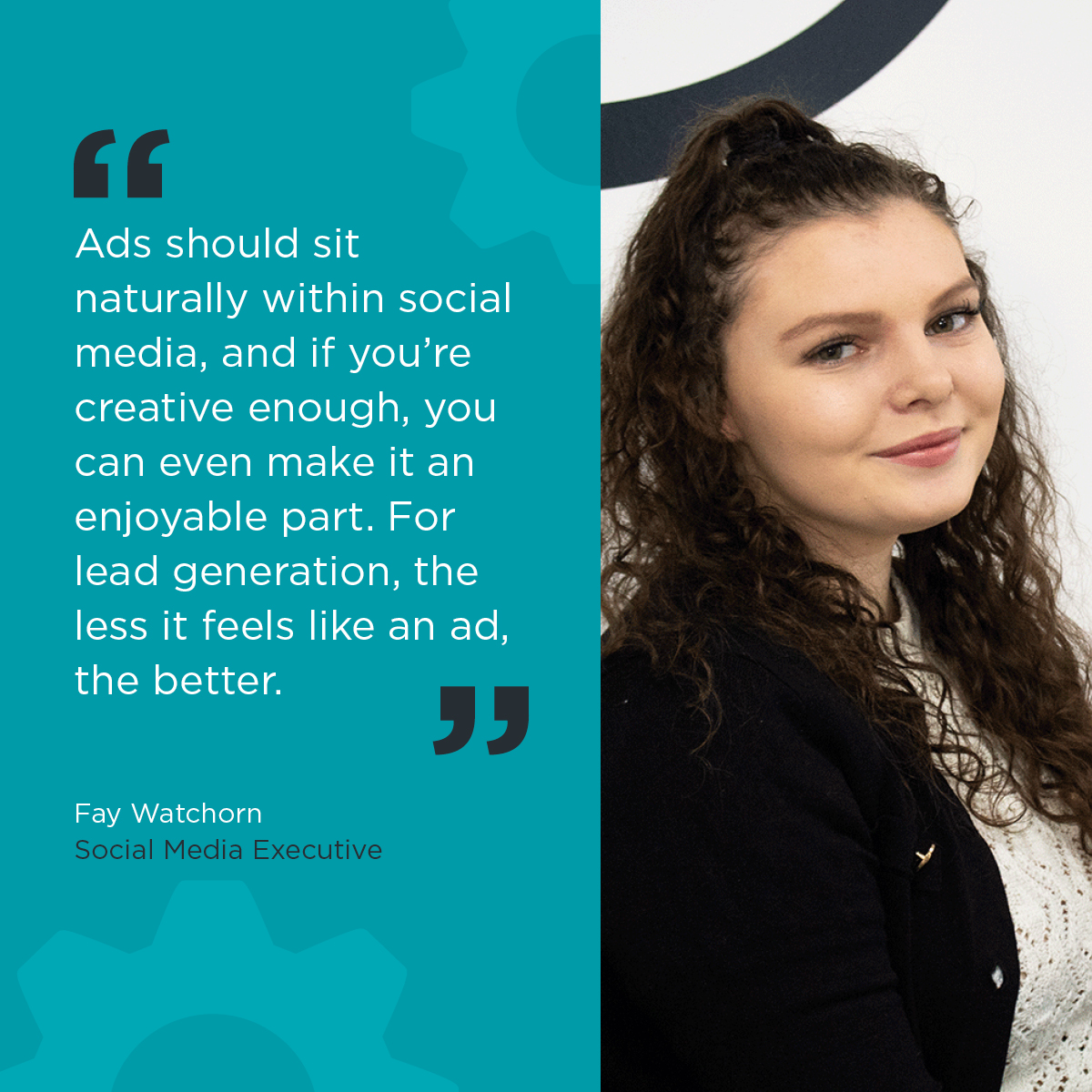 The ads crafted and rolled out for our clients are designed to look like organic parts of the social media experience, that captivate but are unobtrusive, to induce user engagement. 

This approach has helped us get so many leads over the line. 
digitalkog.co.uk/contact/